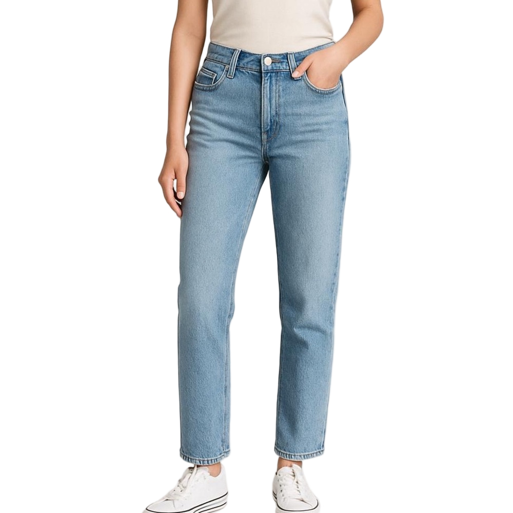 Levi's Middy Straight Leg Jeans Mid Rise Size 26